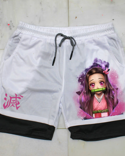 Nezuko "Anime × Gym" Shorts