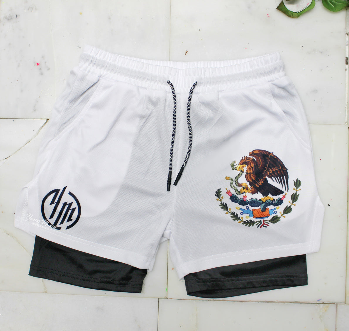 Mexico "Athlete Shorts" White