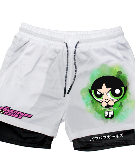 Buttercup "PowerPuff" Gym Shorts