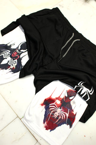 Spiderman VS. VENOM "Gym Shorts"