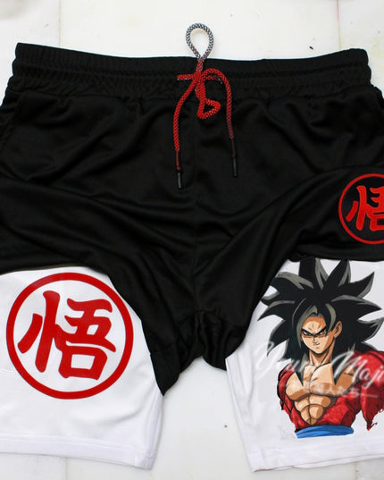 Ss 4 Goku "Gym" Shorts