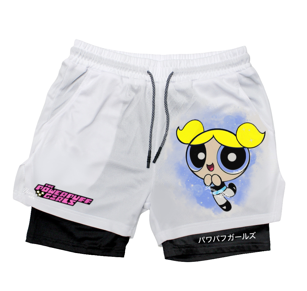Bubbles "PowerPuff" Gym Shorts