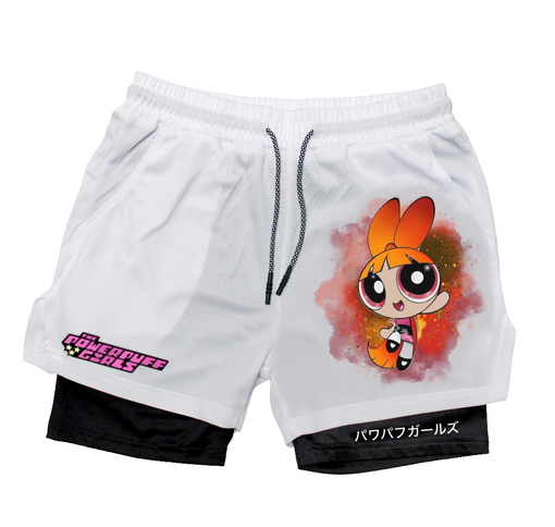 Blossom "PowerPuff" Gym Shorts