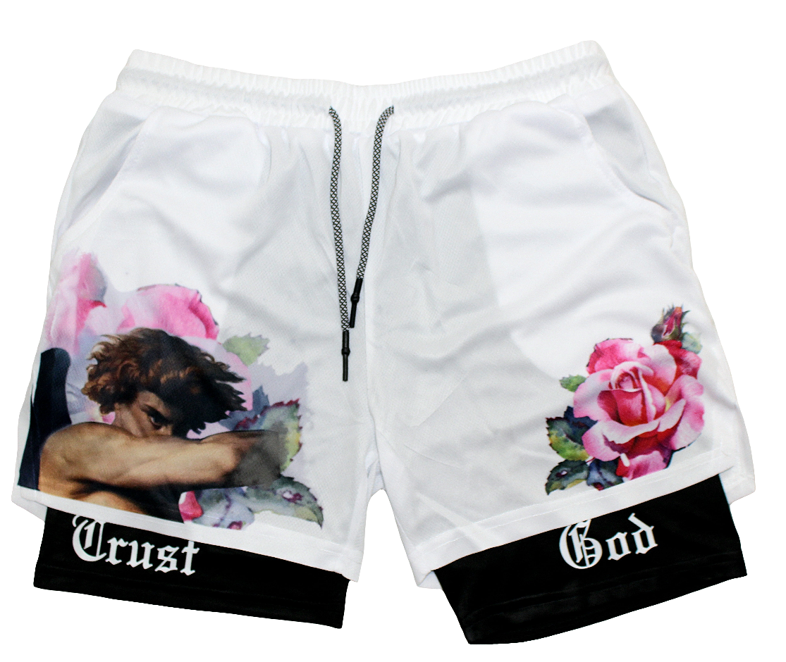 Religion "Fallen Angel"Performance" Gym Shorts