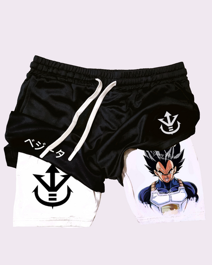 Prince Vegeta “Gym" Shorts