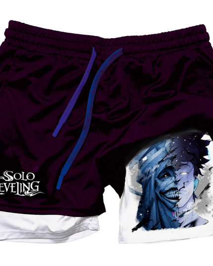 Solo Leveling  "Anime" Gym Shorts