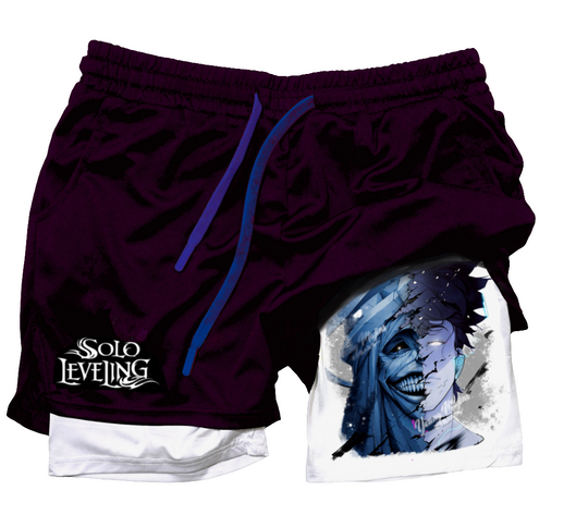 Solo Leveling  "Anime" Gym Shorts