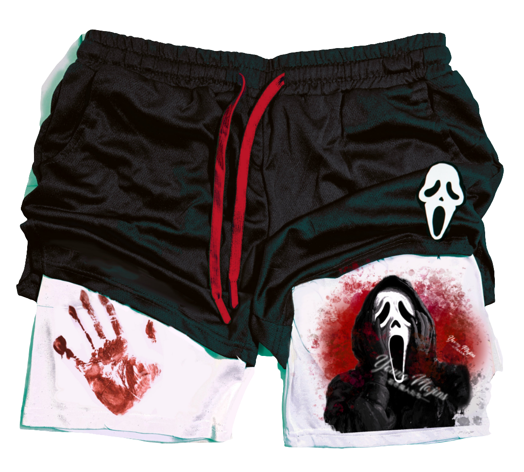 Ghost Mode" Gym Shorts