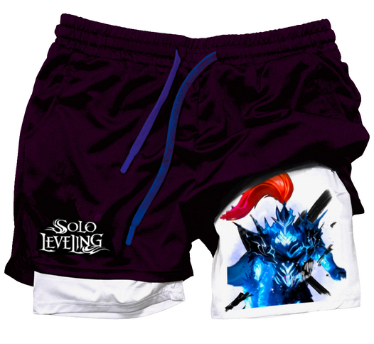 Solo Leveling Igris  "Anime" Gym Shorts