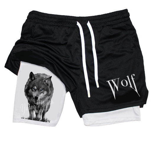 Stay Hungry "WOLF" Gym Shorts