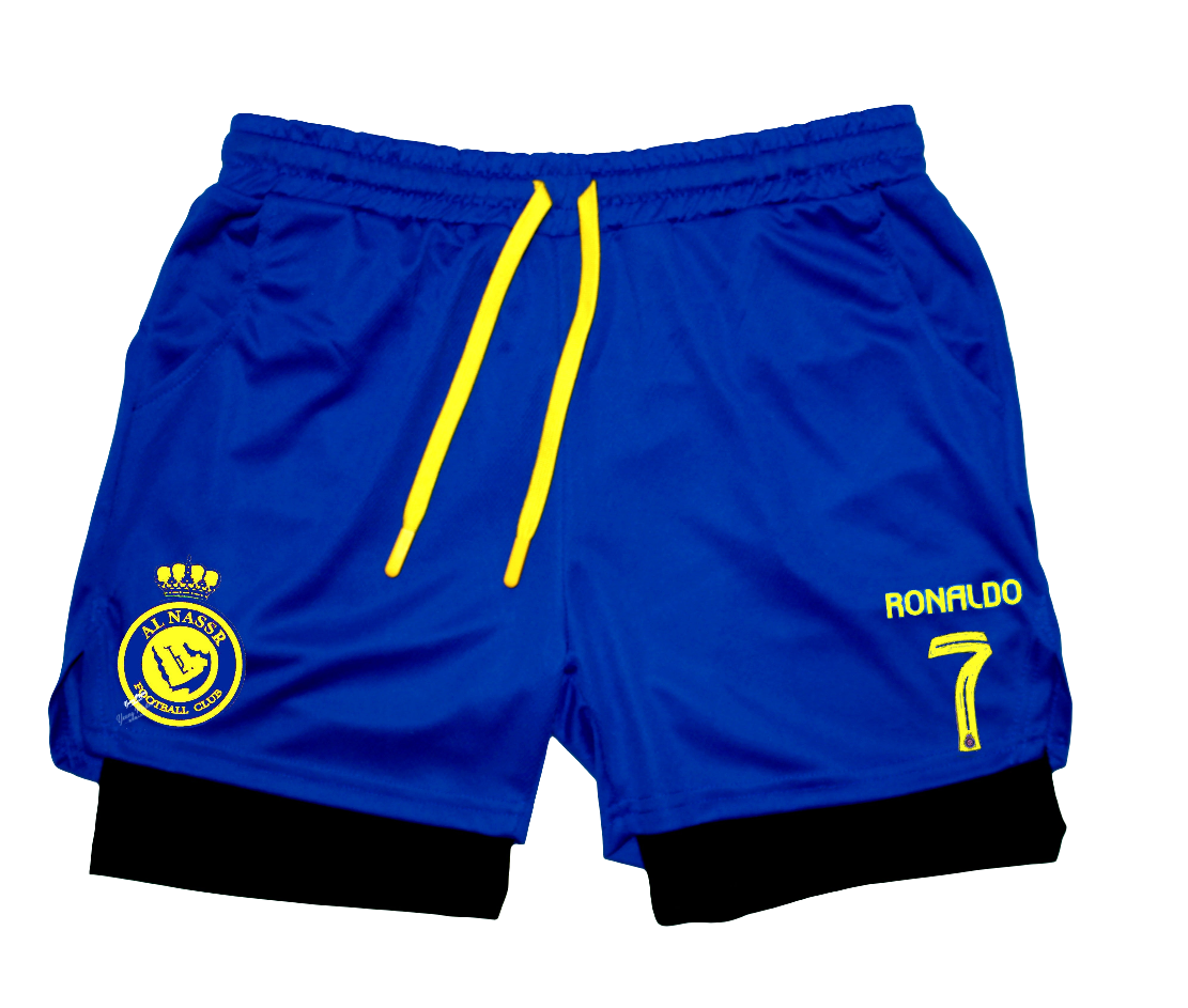 Ronaldo "Al-Nassr" Fitness Shorts