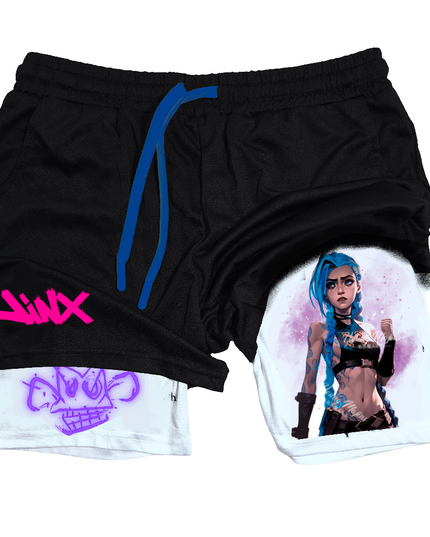 Arcane "Jynx "Gym Shorts"