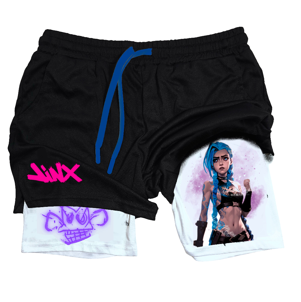 Arcane "Jynx "Gym Shorts"