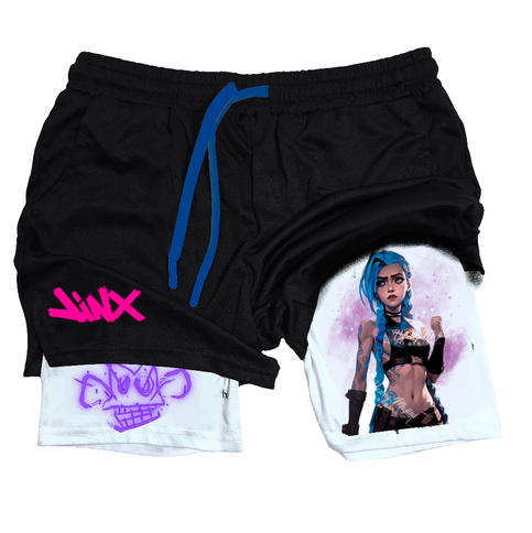 Arcane "Jynx "Gym Shorts"