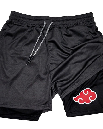 Red Cloud "Anime × Gym" Shorts