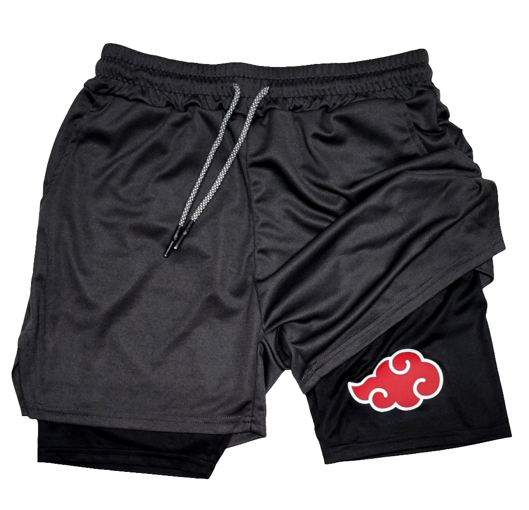 Red Cloud "Anime × Gym" Shorts