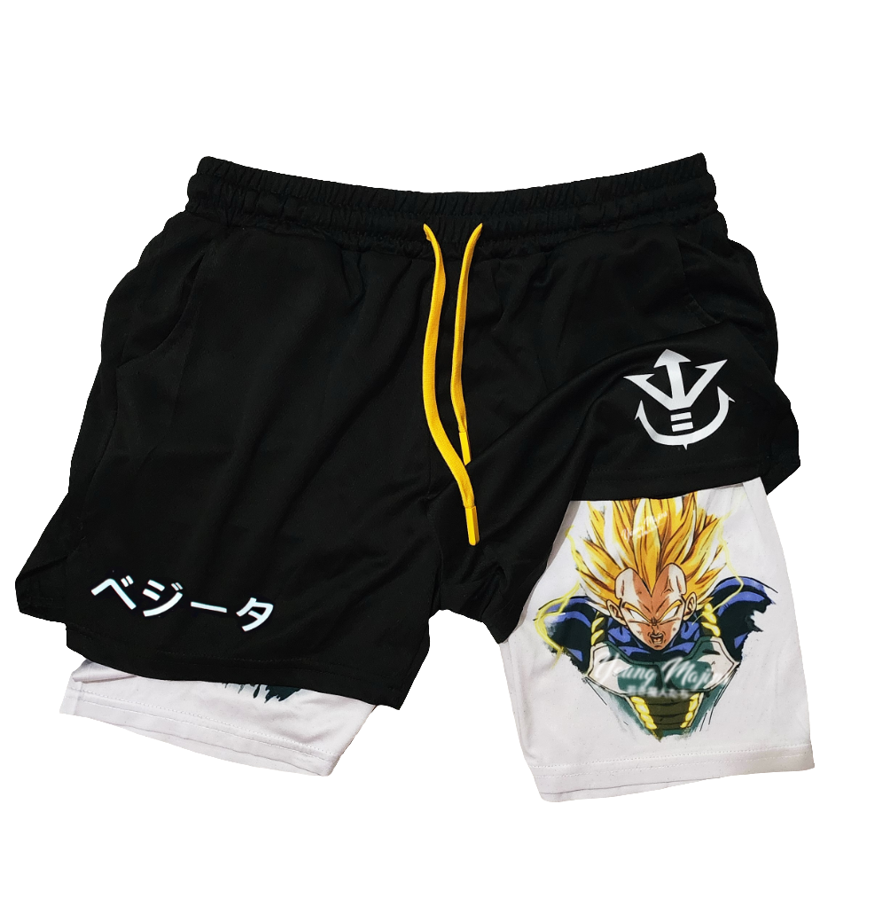 Super Vegeta "Gym" Shorts
