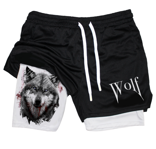 Stay Hungry "WOLF" Gym Shorts