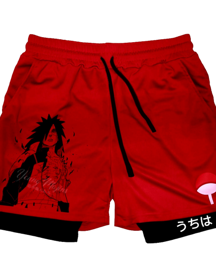 Madara "Ghost of the Uchiha Gym Shorts