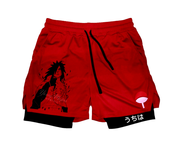 Madara "Ghost of the Uchiha Gym Shorts