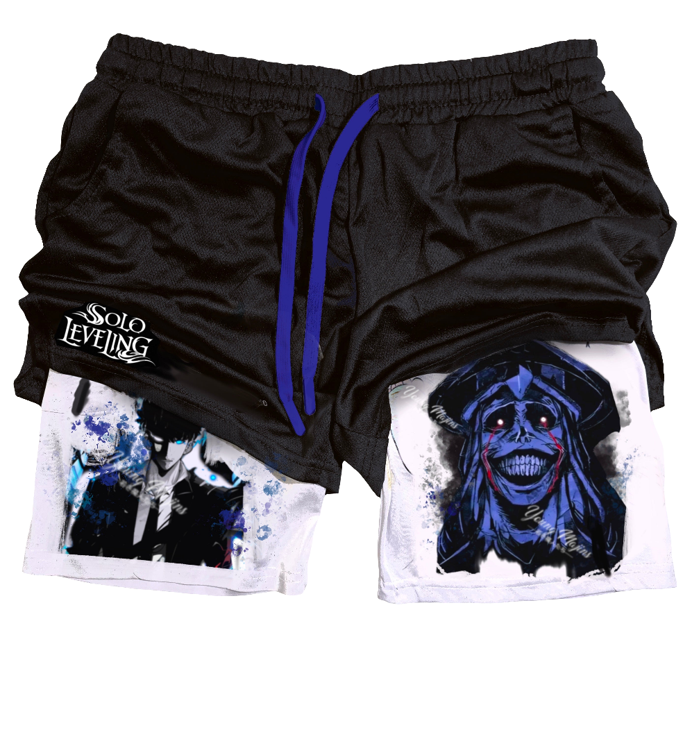 Solo Leveling  "Anime" Gym Shorts