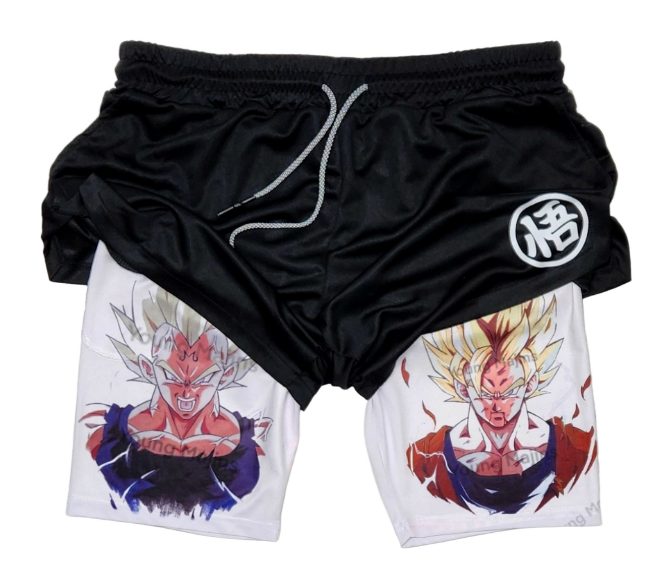 Goku VS Vegeta "Anime × Gym" Shorts