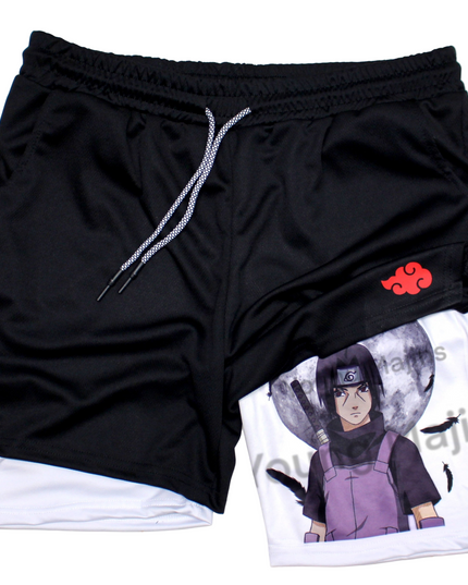 Anbu Itachi Gym Shorts