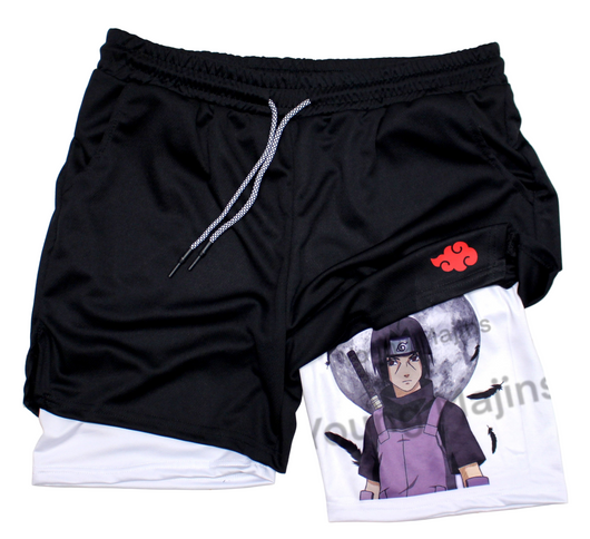 Anbu Itachi Gym Shorts