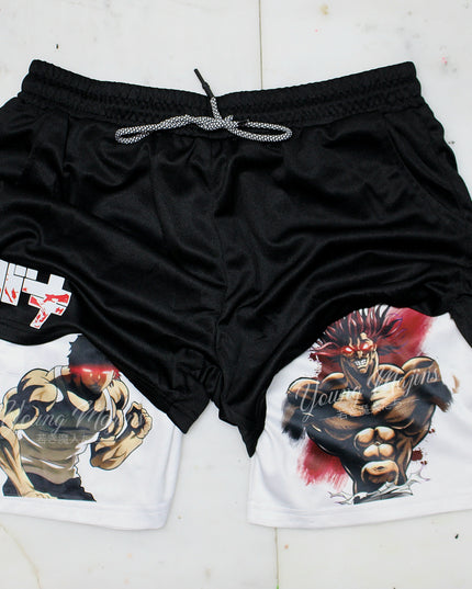 Baki "anime Gym Short"