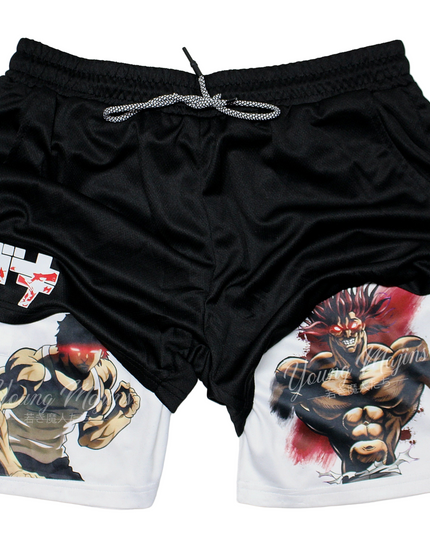 Baki "anime Gym Short"