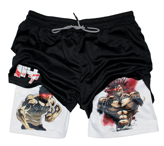 Baki "anime Gym Short"