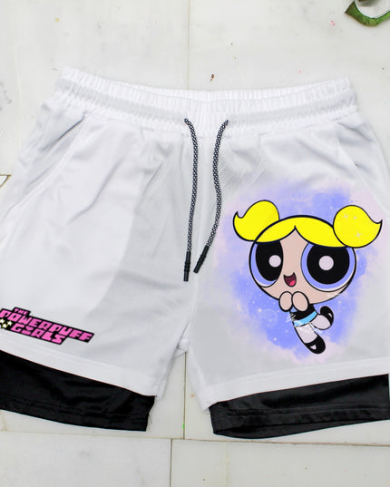 Bubbles "PowerPuff" Gym Shorts
