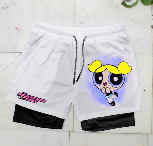 Bubbles "PowerPuff" Gym Shorts