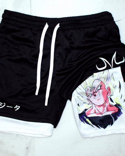 Deathstare Majin Vegeta “Gym" Shorts