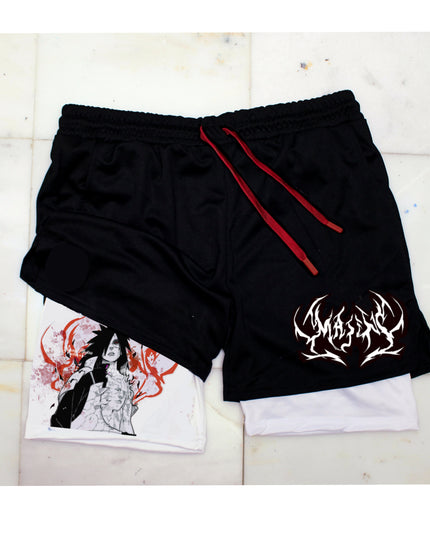 Madara "Anime × Gym" Shorts