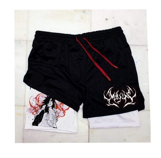 Madara "Anime × Gym" Shorts