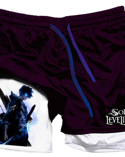 Solo Leveling  "Anime" Gym Shorts