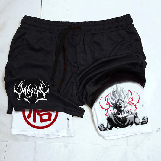 Goku "Anime × Gym" Shorts