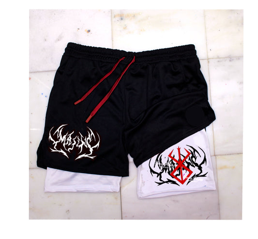 Berserk "Anime × Gym" Shorts
