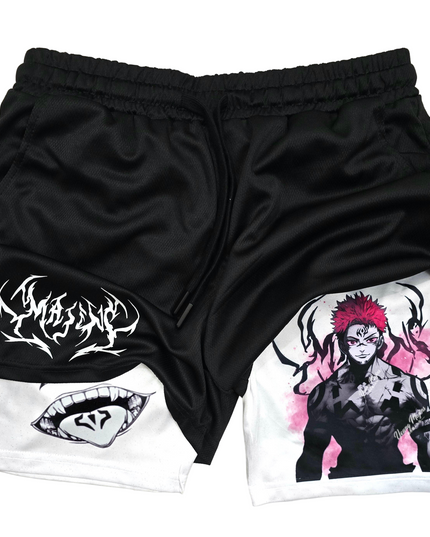Sukuna "Anime × Gym" Shorts