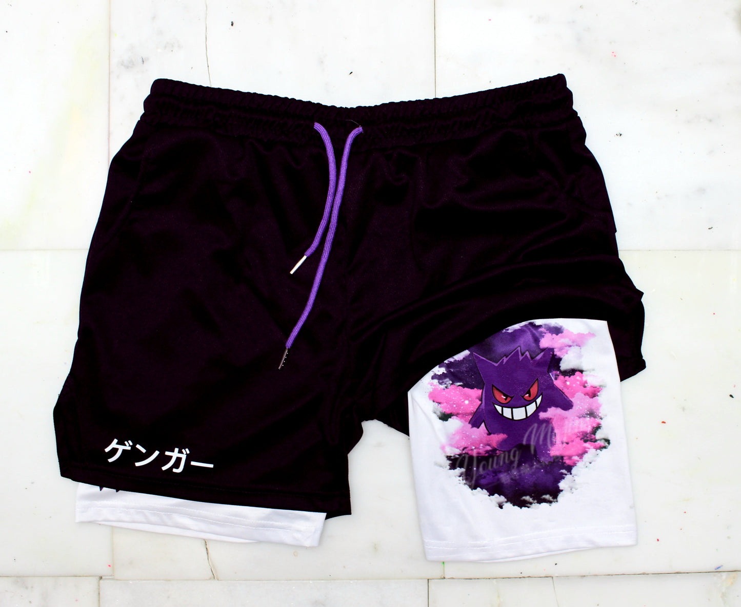 GENGAR "Dream Eater "Gym Shorts