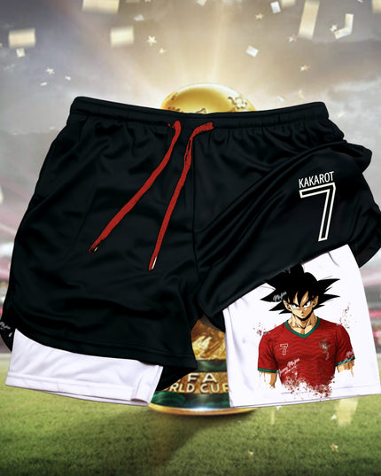 Kakarot  " 7 "world cup Shorts