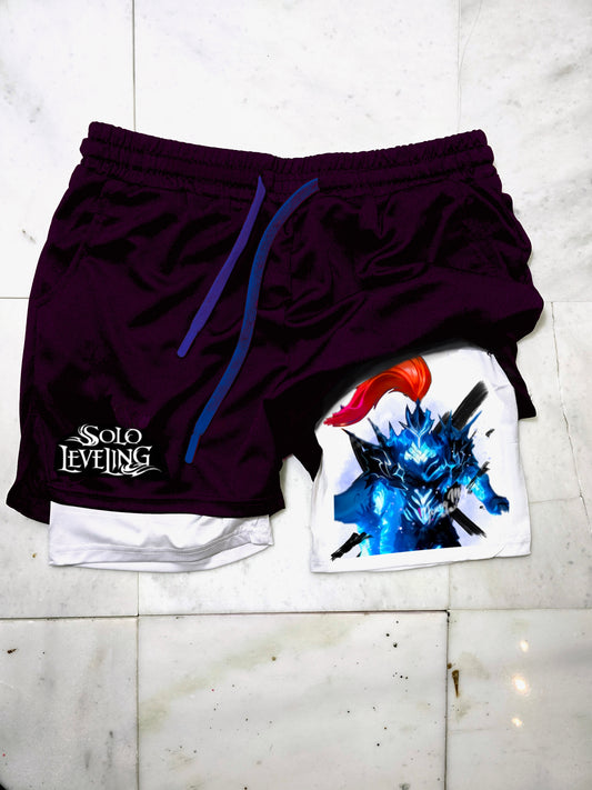 Solo Leveling Igris  "Anime" Gym Shorts
