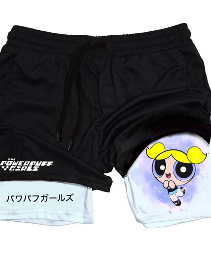 Bubbles "PowerPuff" Gym Shorts