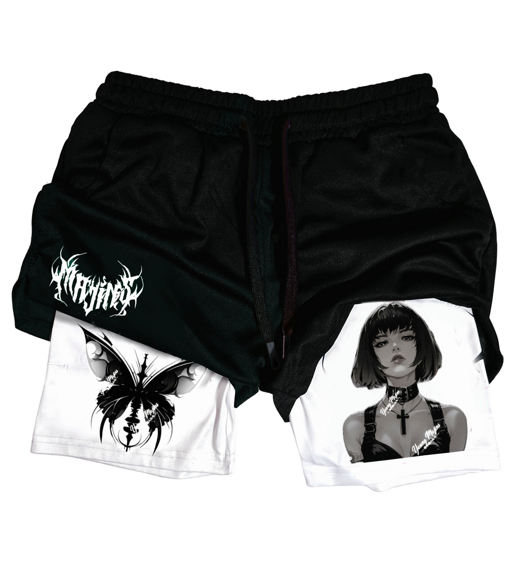 Gothic Gym Shorts