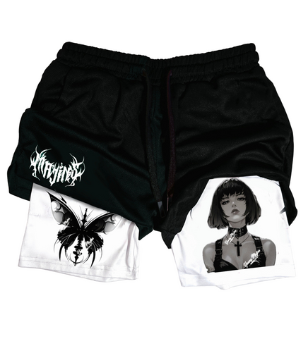 Gothic Gym Shorts