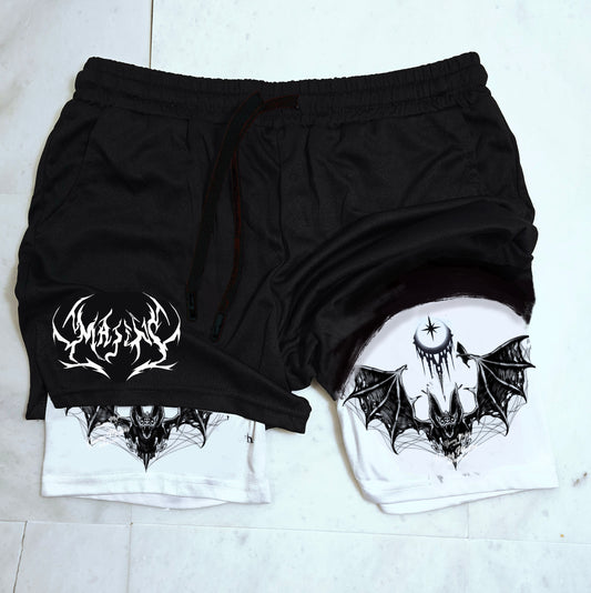 Gothic Bat "Performance " Shorts