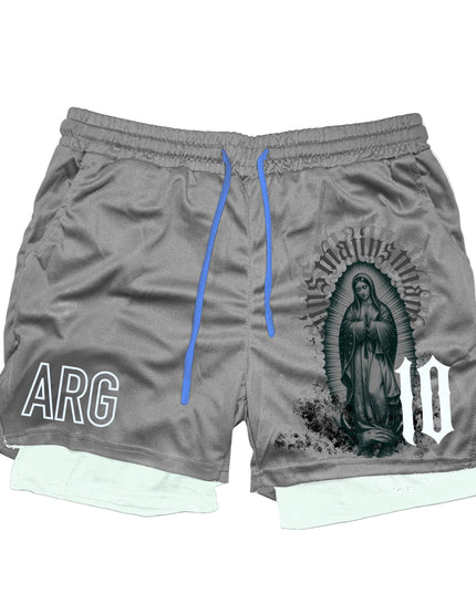 Arg 10 "Virgin Mary" Athlete Shorts