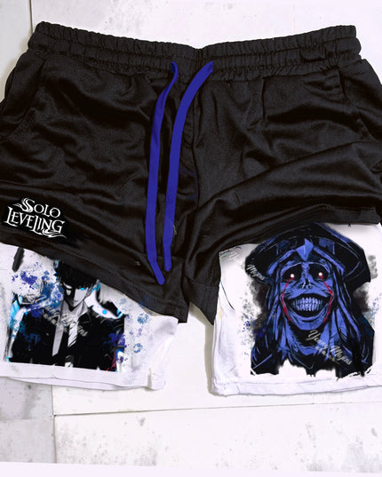 Solo Leveling  "Anime" Gym Shorts