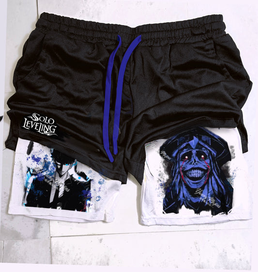 Solo Leveling  "Anime" Gym Shorts
